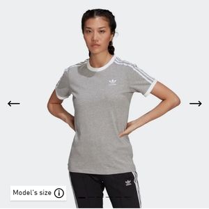 Adidas adicolor T Shirt S Gray